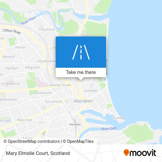 Mary Elmslie Court map