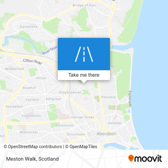 Meston Walk map