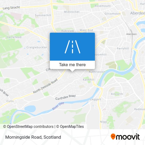 Morningside Road map