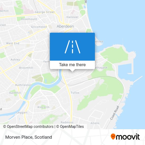 Morven Place map