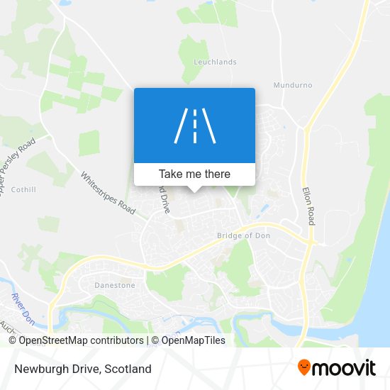 Newburgh Drive map