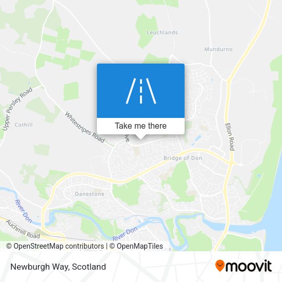 Newburgh Way map