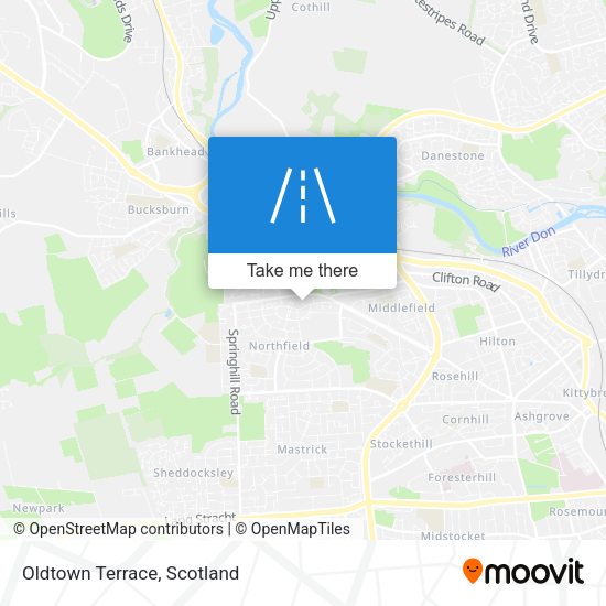 Oldtown Terrace map