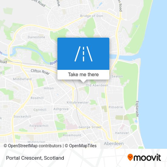 Portal Crescent map
