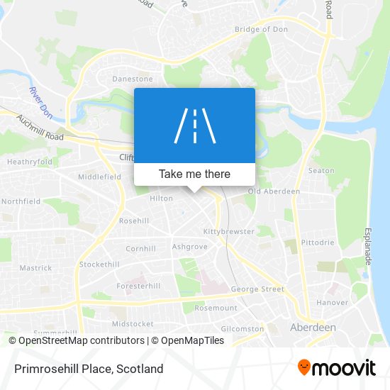 Primrosehill Place map