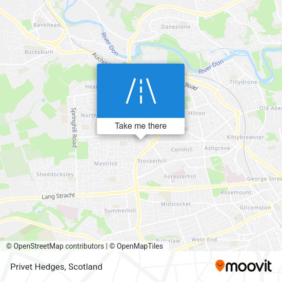 Privet Hedges map