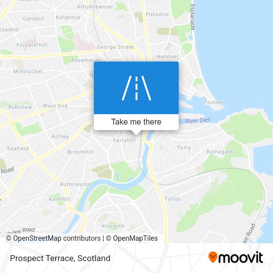 Prospect Terrace map