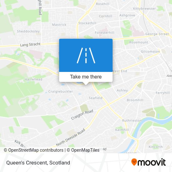 Queen's Crescent map