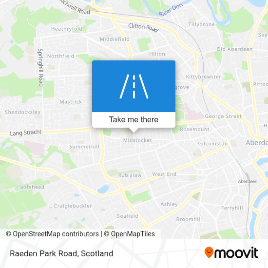Raeden Park Road map