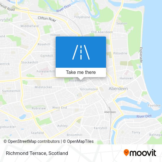 Richmond Terrace map