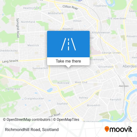 Richmondhill Road map