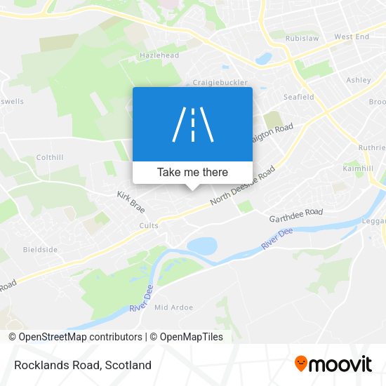 Rocklands Road map