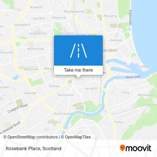 Rosebank Place map