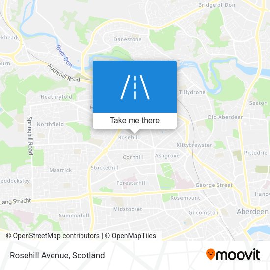 Rosehill Avenue map
