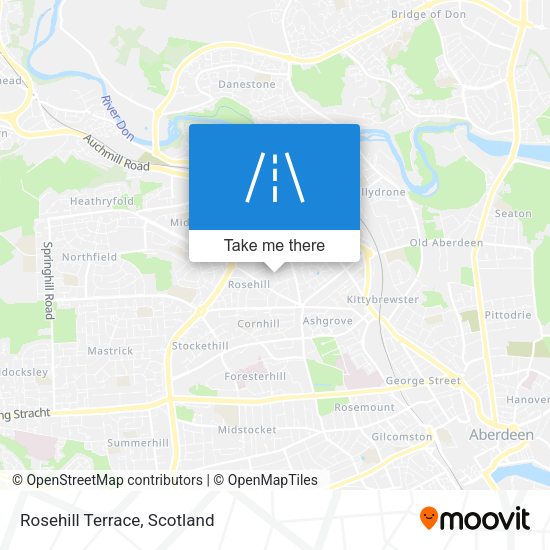 Rosehill Terrace map