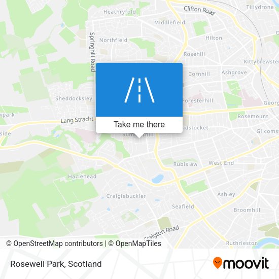 Rosewell Park map
