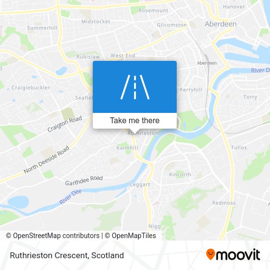 Ruthrieston Crescent map