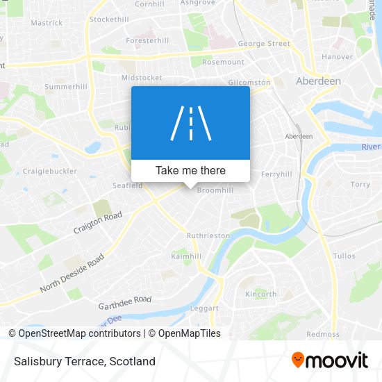 Salisbury Terrace map