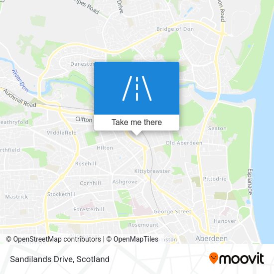 Sandilands Drive map