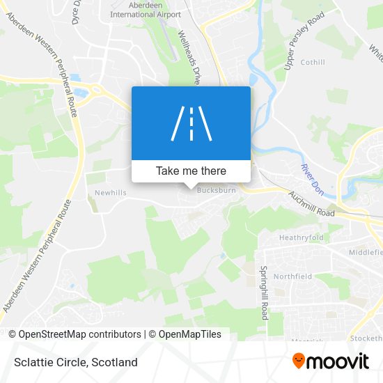 Sclattie Circle map