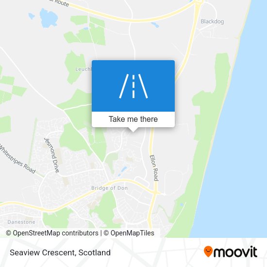 Seaview Crescent map