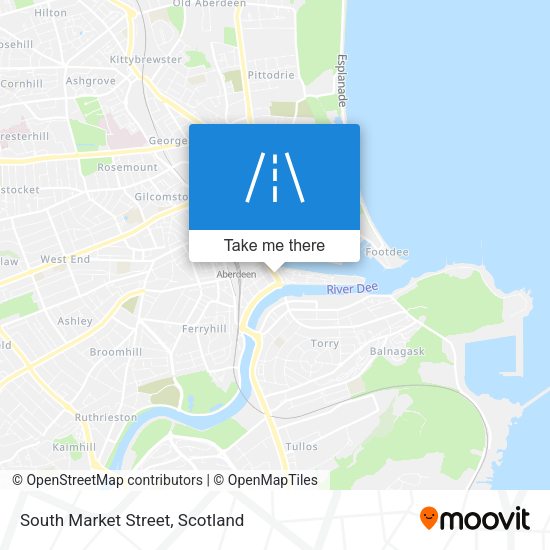 South Market Street map