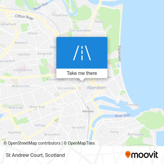St Andrew Court map