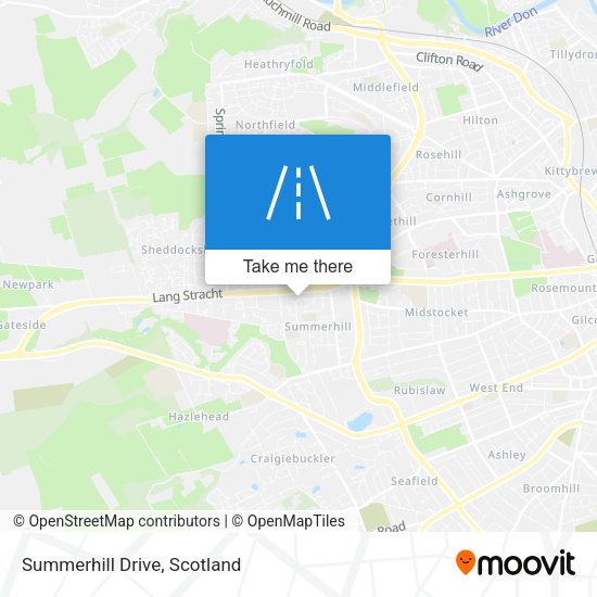 Summerhill Drive map