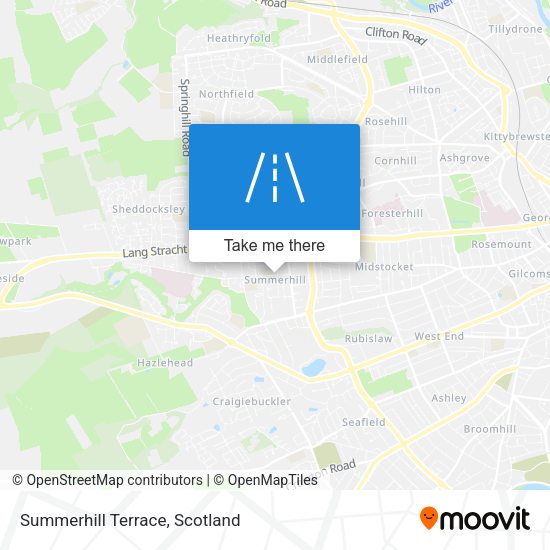 Summerhill Terrace map