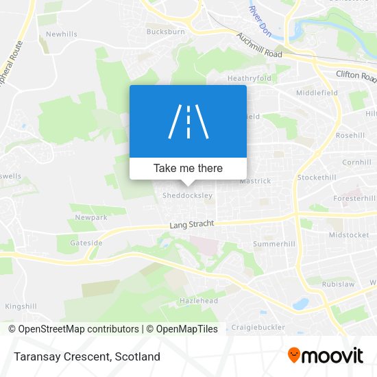 Taransay Crescent map
