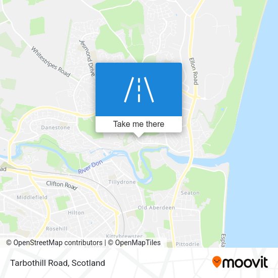 Tarbothill Road map