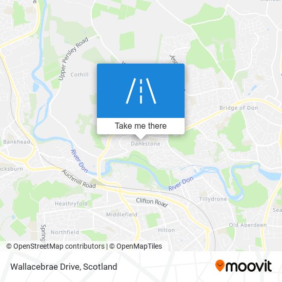 Wallacebrae Drive map