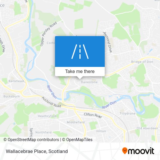 Wallacebrae Place map