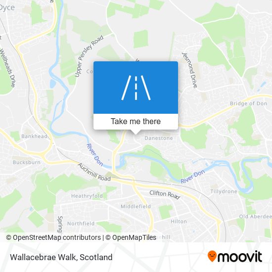 Wallacebrae Walk map