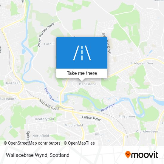 Wallacebrae Wynd map