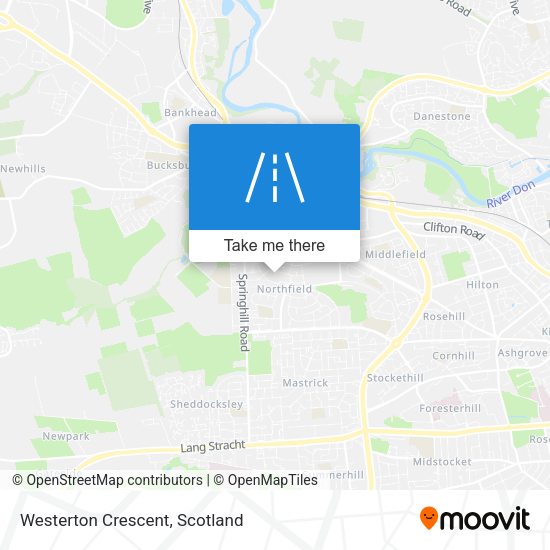 Westerton Crescent map