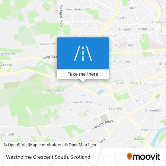 Westholme Crescent South map