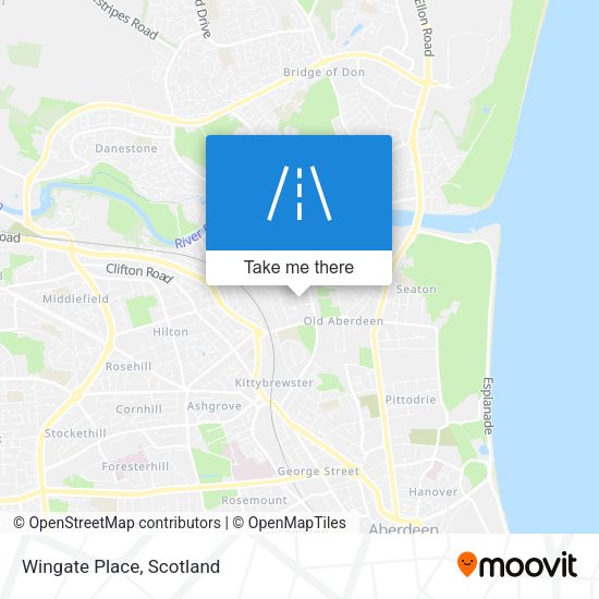 Wingate Place map