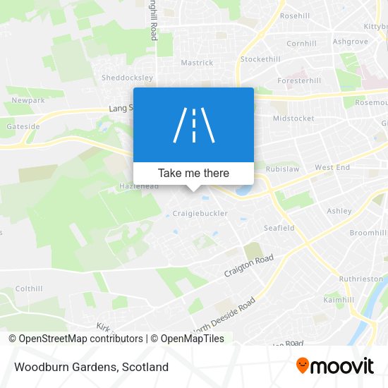 Woodburn Gardens map
