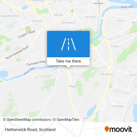 Hetherwick Road map