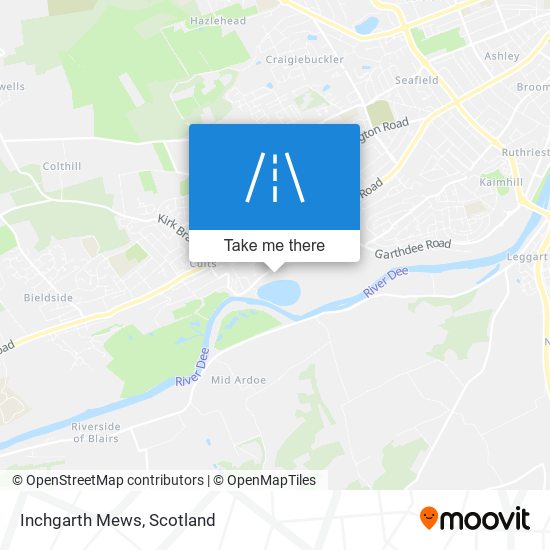 Inchgarth Mews map
