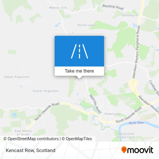 Kencast Row map