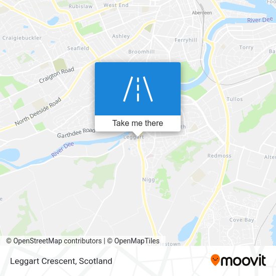 Leggart Crescent map