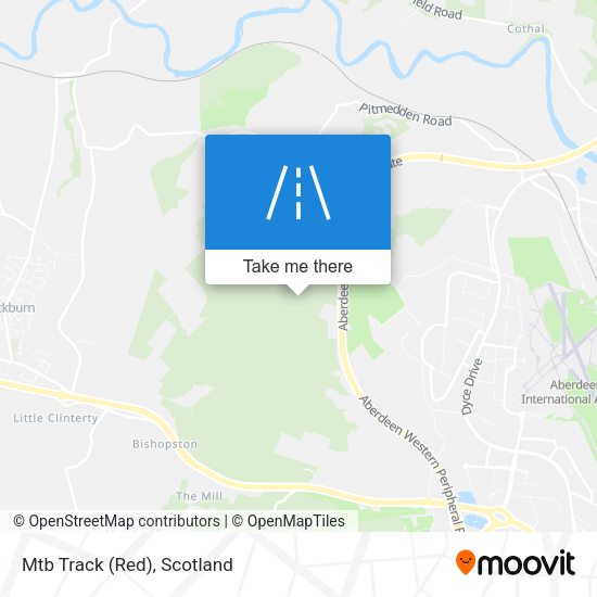Mtb Track (Red) map
