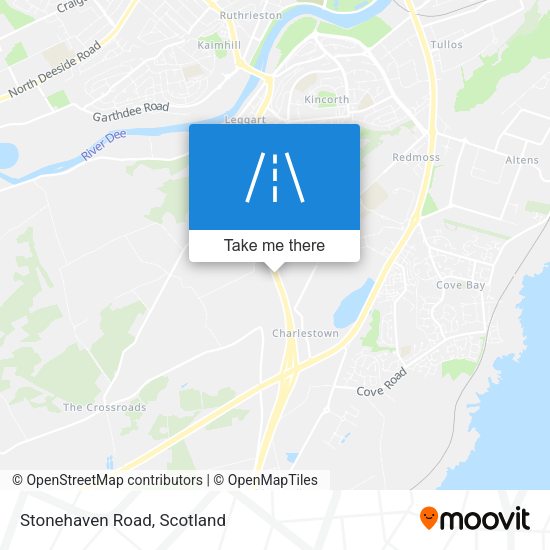 Stonehaven Road map