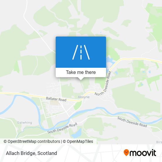 Allach Bridge map