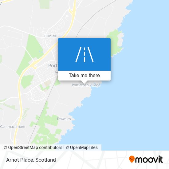 Arnot Place map