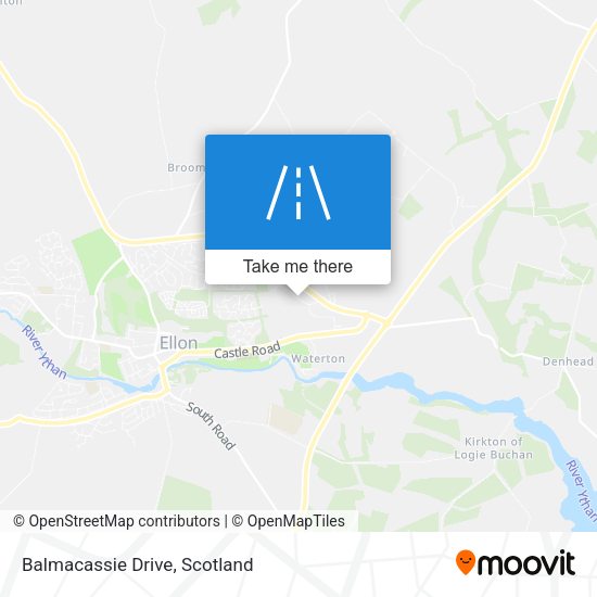 Balmacassie Drive map