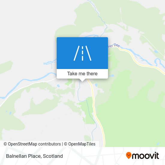 Balnellan Place map