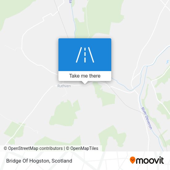 Bridge Of Hogston map